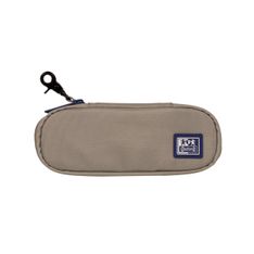 estuche oxford b-hook monocolor gris
