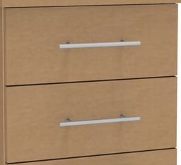 Option kit 2 tiroirs plats à la place du ds - steely/steely manager - hetre