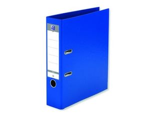 Oxford Smart Pro+ - Classeur à levier - Dos 80 mm - A4 - pour  570 feuilles - bleu