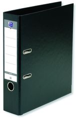 Oxford Smart Pro+ - Classeur à levier - dos 80 mm - A4 - pour 570 feuilles - noir