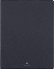 Agenda Odessa - 1 semaine sur 2 pages - 22 x 28 cm - noir - Oberthur