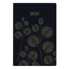 Agenda Astoria - 1 semaine sur 2 pages - 17 x 24,5 cm - noir - Oberthur