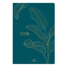 Agenda Astoria - 1 semaine sur 2 pages - 17 x 24,5 cm - bleu - Oberthur