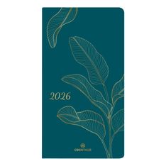 Agenda de poche Astoria - 1 semaine sur 2 pages - 9,5 x 17 cm - bleu - Oberthur