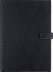 Agenda Milano - 1 semaine sur 2 pages - 22 x 30 cm - noir - Oberthur