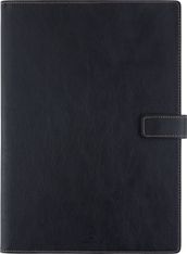 Agenda Milano - 1 semaine sur 2 pages - 22 x 30 cm - noir - Oberthur