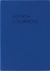 Agenda Colornote - 1 semaine sur 2 pages - 15,5 x 21,5 cm - bleu - Oberthur