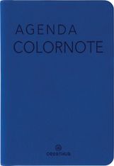 Agenda Colornote - 1 semaine sur 2 pages - 10 x 15 cm - bleu - Oberthur