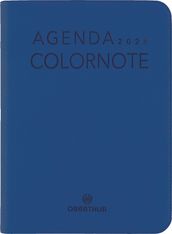 Agenda Colornote - 1 semaine sur 2 pages - 7,5 x 10,5 cm - noir - Oberthur