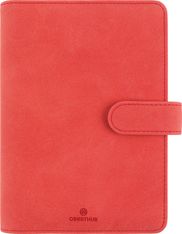 Organiseur Ramatuelle - 14 x 18,5 cm - corail - Oberthur