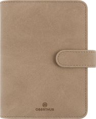 Organiseur Ramatuelle - 14 x 18,5 cm - taupe - Oberthur