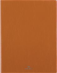 Agenda Odessa - 1 semaine sur 2 pages - 22 x 28 cm - marron - Oberthur