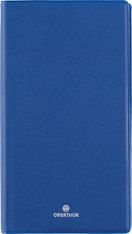 Agenda de poche Odessa - 1 semaine sur 2 pages - 9,5 x 17 cm - bleu - Oberthur