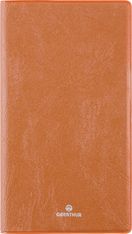 Agenda de poche Odessa - 1 semaine sur 2 pages - 9,5 x 17 cm - marron - Oberthur