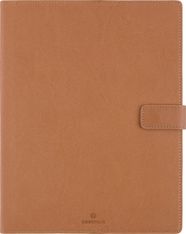 Agenda à spirale Milano - 1 semaine sur 2 pages - 22 x 28 cm - camel - Oberthur