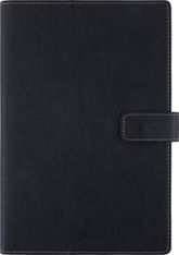 Agenda Milano - 1 semaine sur 2 pages - 17 x 24,5 cm - noir - Oberthur