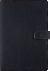 Agenda Milano - 1 semaine sur 2 pages - 17 x 24,5 cm - noir - Oberthur