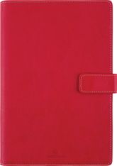 Agenda Milano - 1 semaine sur 2 pages - 17 x 24,5 cm - rouge - Oberthur