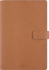 Agenda Milano - 1 semaine sur 2 pages - 17 x 24,5 cm - camel - Oberthur