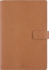 Agenda Milano - 1 semaine sur 2 pages - 17 x 24,5 cm - camel - Oberthur