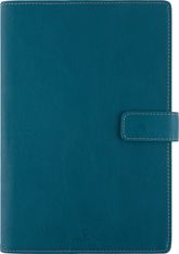 Agenda Milano - 1 semaine sur 2 pages - 17 x 24,5 cm - vert canard - Oberthur