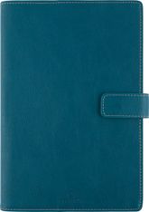 Agenda Milano - 1 semaine sur 2 pages - 17 x 24,5 cm - vert canard - Oberthur