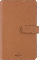 Agenda à spirale Milano - 1 semaine sur 2 pages - 11 x 18 cm - camel - Oberthur