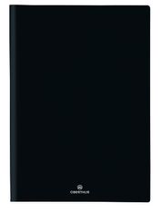 Agenda à spirale Malmo - 1 semaine sur 2 pages - 22 x 30 cm - noir - Oberthur