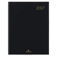 Agenda Nomad - 1 semaine sur 2 pages - 22 x 28 cm - disponible dans différentes couleurs - Oberthur