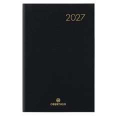 Agenda Nomad - 1 semaine sur 2 pages - 10 x 15 cm - disponible dans différentes couleurs - Oberthur