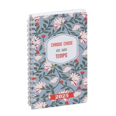 Exacompta Dodo & Cath Lady - Agenda 2025 - semainier - reliure à anneaux métalliques - 16 W Pocket - 90 x 160 mm - carton