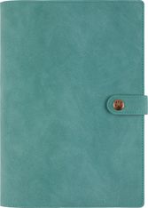 Agenda à spirale Ramatuelle - 1 semaine sur 2 pages - 17 x 24,5 cm - bleu céladon - Oberthur