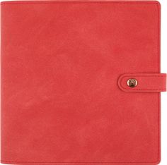 Agenda à spirale Ramatuelle - 1 semaine sur 2 pages - 16,5 x 16,5 cm - corail - Oberthur