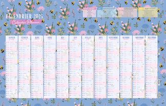 Calendrier bancaire 40x65 cm - S Dyment Abeilles