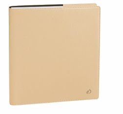 Quo Vadis Toscana - Agenda JAJ Executif - 2025 - semainier - standard / M - 160 x 160 mm - portrait - papier blanc - couleur unique - sand beige cover - synthétique