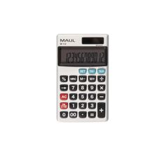 MAUL M 112 - Calculatrice solaire - 12 chiffres - argent
