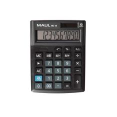 MAUL MC 10 - Calculatricesolaire - 10 chiffres - noir