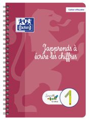 Serpodile - Cahier d' apprentissage des chiffres  - format A5 (148x210) - 44 pages