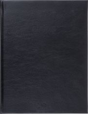 Agenda London - 1 semaine sur 2 pages - 22 x 28 cm - noir - Oberthur