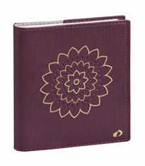 Quo Vadis Isis - Agenda JAJ Executif - 2025 - semainier - standard / M - 160 x 160 mm - portrait - papier blanc - embossed gold pattern - couvercle multicolore - synthétique