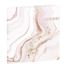 Quo Vadis Hipsy - Agenda JAJ Executif - 2025 - semainier - reliure piquée - standard / M - 160 x 160 mm - portrait - papier blanc - couverture rose - carton