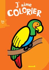 J'aime colorier (2-4 ans) (perroquet)