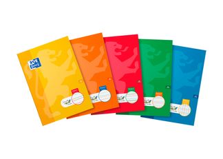 Serpodile - Cahier de notes - agrafé - A4 - 24 feuilles / 48 pages - ligné