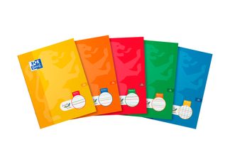 Serpodile Niv4 - Cahier de notes - reliure cousue - 170 x 220 mm - 23 feuilles / 46 pages - ligné