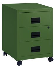 Caisson mobile - 3 tiroirs - kaki