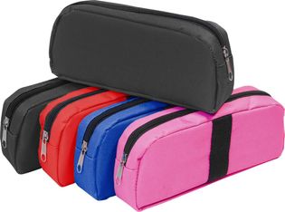 Kangaro - trousse 1 compartiment - 20x8x4cm - couleurs assorti