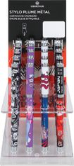 Stylo roller gomme Manga - 5 decors assortis - Oberthur