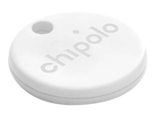 Chipolo ONE - Balise de sécurité sans fil pour téléphone portable - blanc