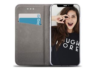 JAYM COLORED EDITION - Étui folio pour Galaxy A55 - noir