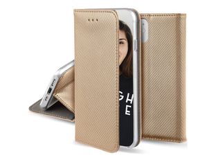 JAYM - étui à rabat pour Apple iPhone 15 Pro Max - or